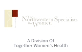 Northwestern Specialists for Women logo with link